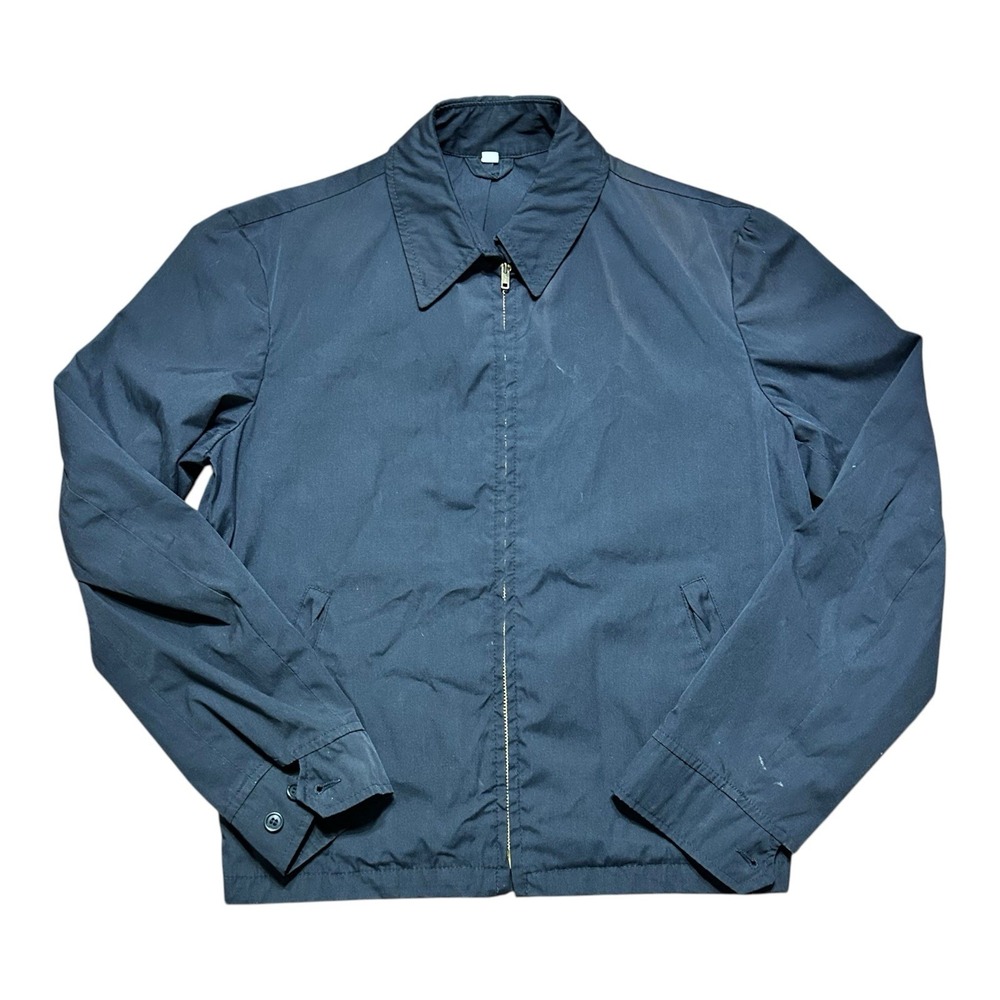 VTG Weintraub‎ Bros Mens Black Patriot Army Windbreaker Tactical 36L